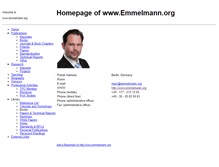 Tablet Screenshot of emmelmann.org